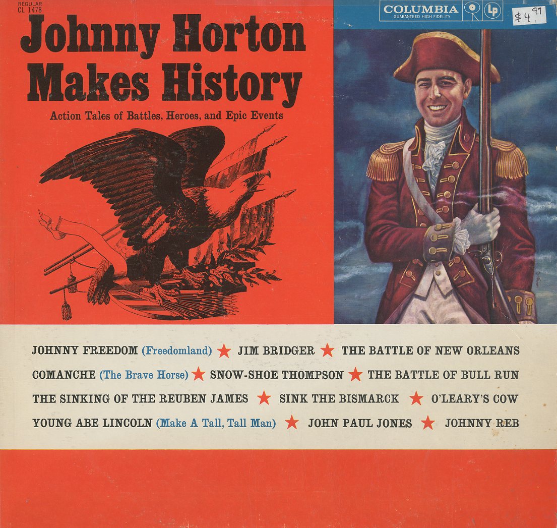 Albumcover Johnny Horton - Johnny Horton Makes History