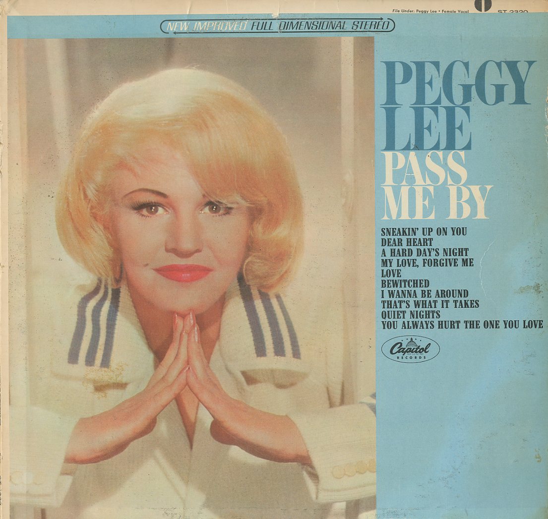 Albumcover Peggy Lee - Pass Me By