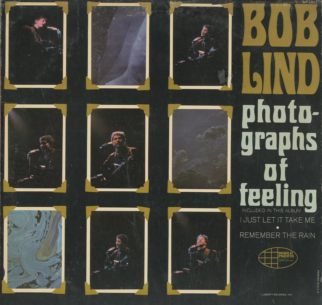 Albumcover Bob Lind - Photographs Of Feeling