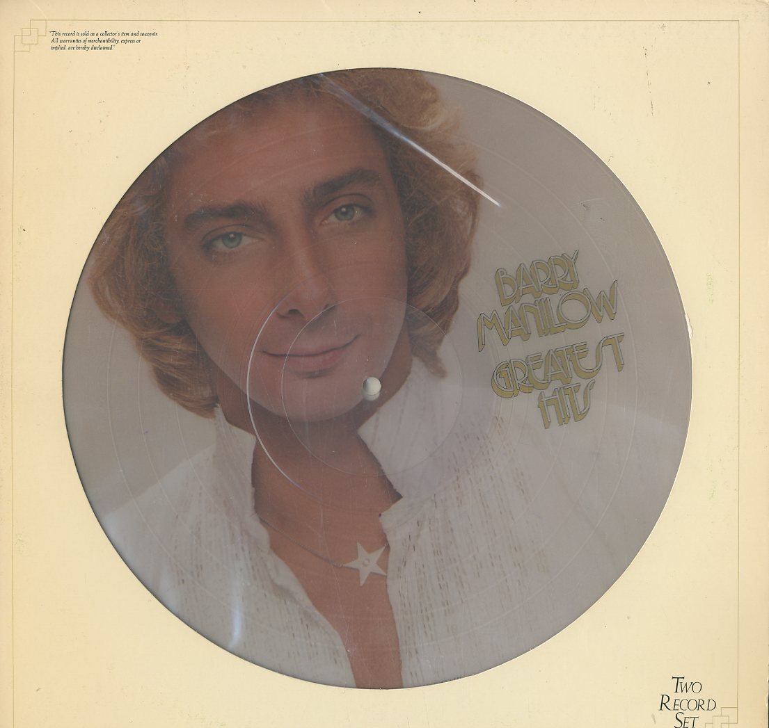 Albumcover Barry Manilow - Greatest Hits (DLP) NUR Record 1 - Picture Disc