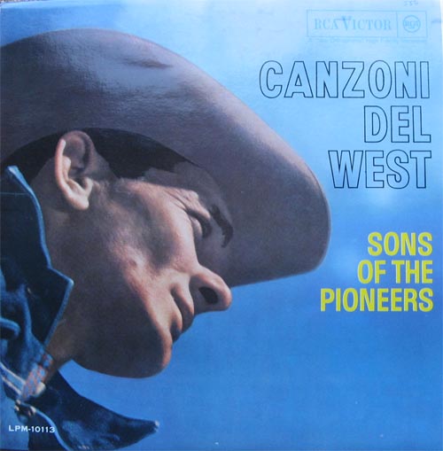 Albumcover Sons Of the Pioneers - Canzoni des West