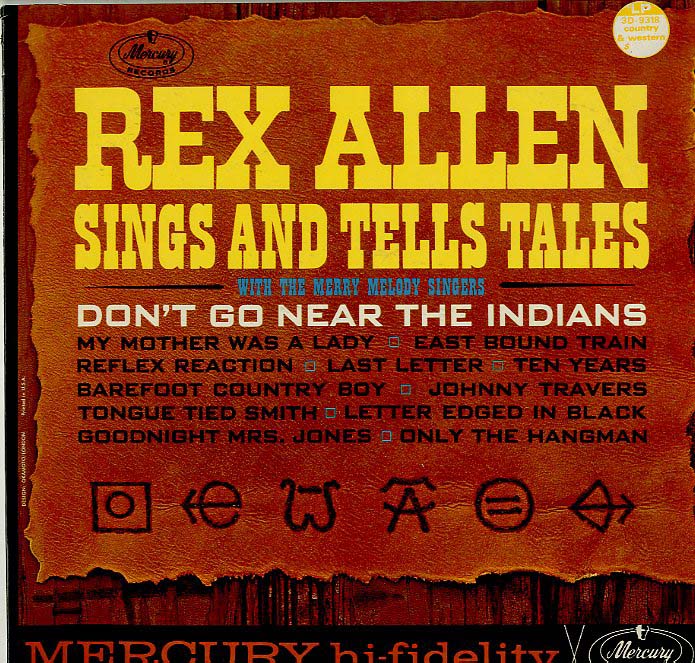 Albumcover Rex Allen - Sings and Tells Tales (of the Golden West)