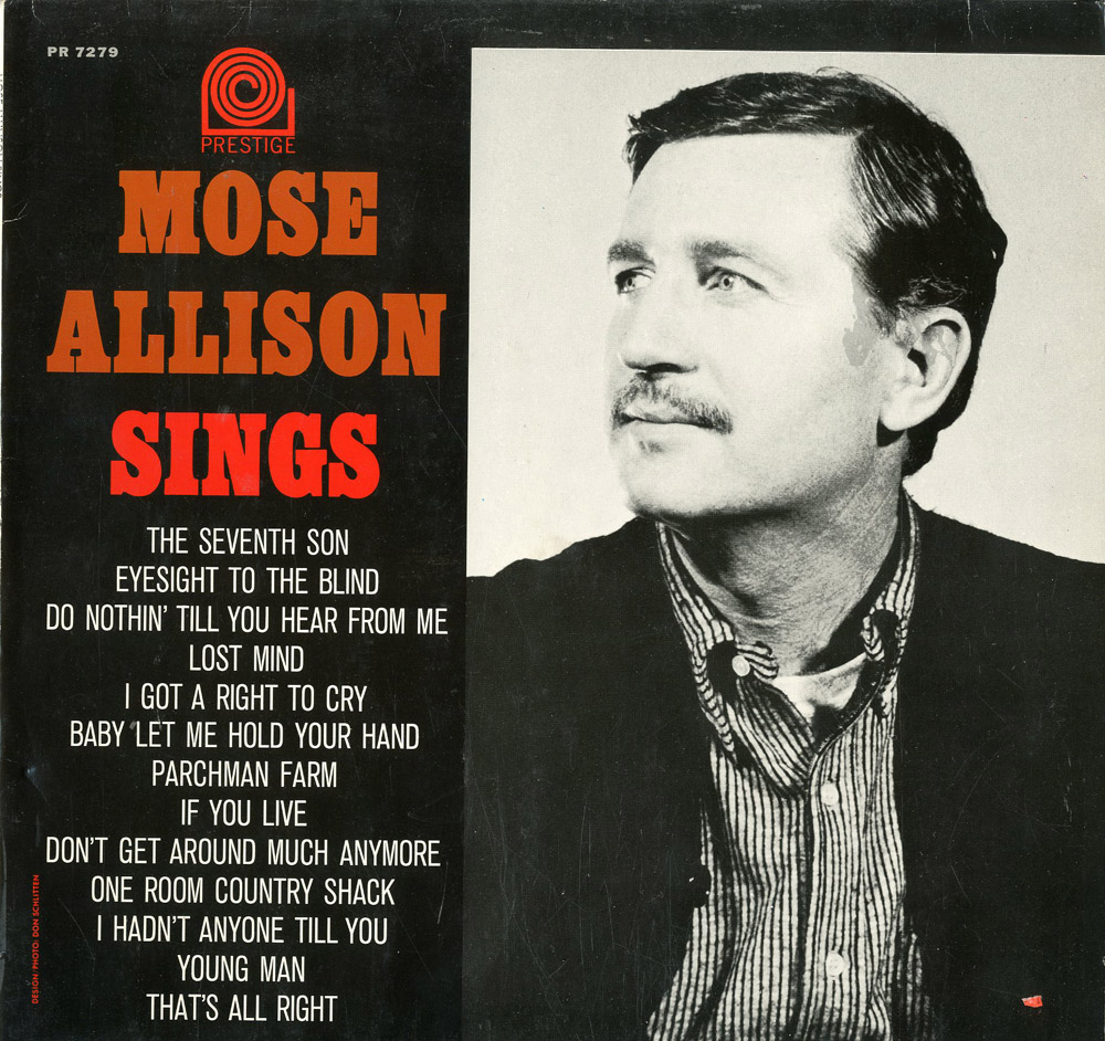 Herberts Oldiesammlung Secondhand LPs Mose Allison Sings (LP)