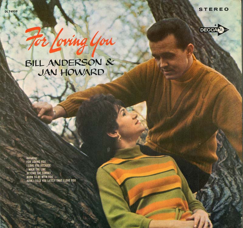 Albumcover Bill Anderson - For Loving You (mit Jan Howard)