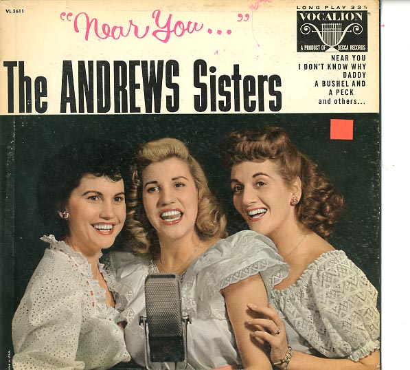 Albumcover Andrews Sisters - Near you