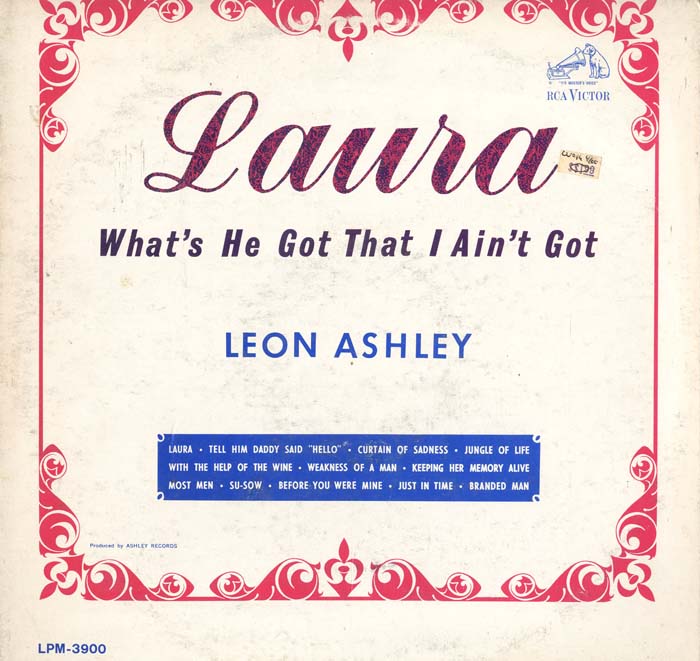 Albumcover Leon Ashley - Laura (Whats He Got That I int Got)