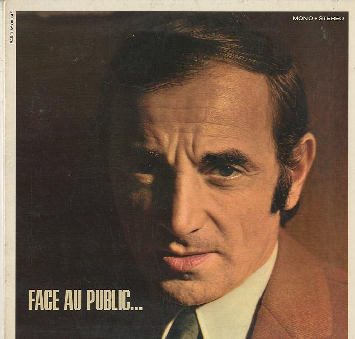 Albumcover Charles Aznavour - Face au Public