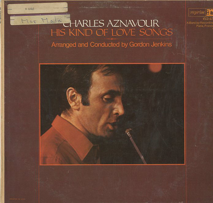 Albumcover Charles Aznavour - His Kind Of Love Songs