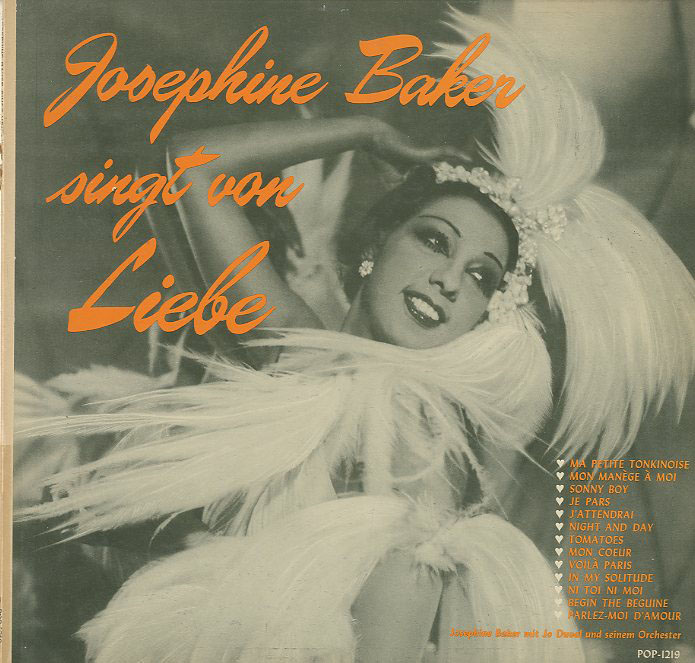 Albumcover Josephine Baker - Josephine Baker singt von Liebe