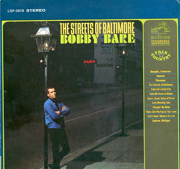 Albumcover Bobby Bare - The Streets Of Baltimore