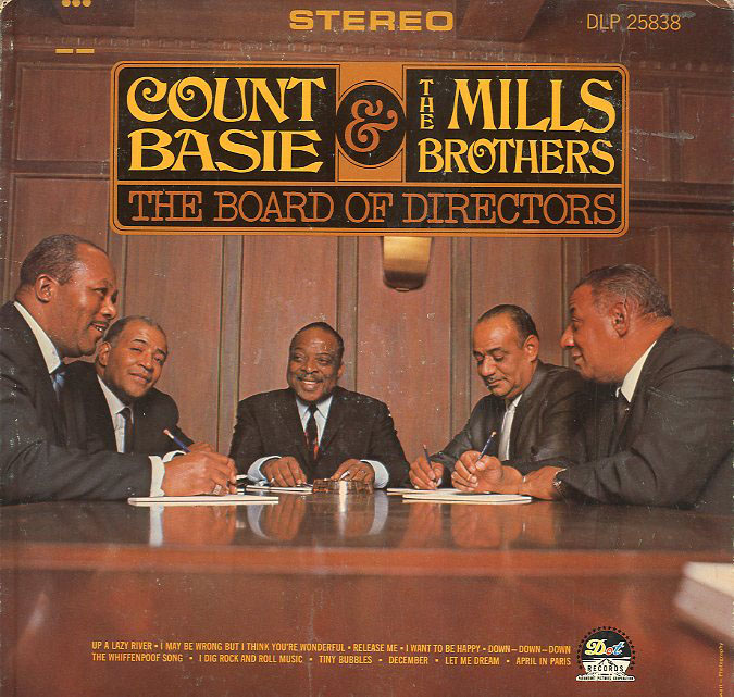 Albumcover Mills Brothers - The Board Of Directors - Count Basie & The Mills Brothers