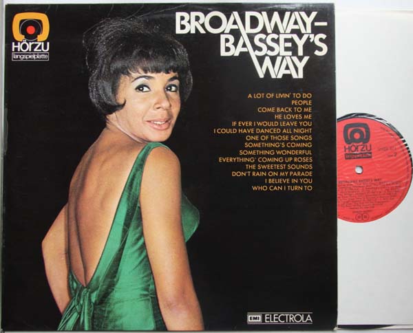 Albumcover Shirley Bassey - Boroadway  - Bassey´s Way