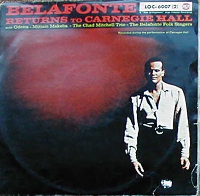 Albumcover Harry Belafonte - Returns to Carnegie Hall (Dppel-LP)