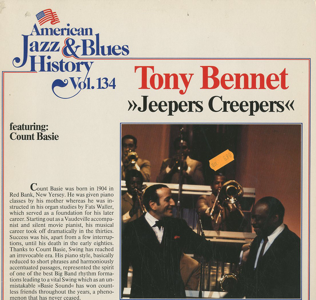 Albumcover Tony Bennett - Tony Bennet with Count Basie - Chicago - Jeepers Creepers  (American Jazz & Blues History – Vol. 134)