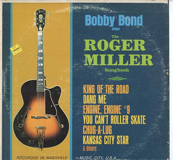 Albumcover Bobby Bond - The Roger Miller Songbook