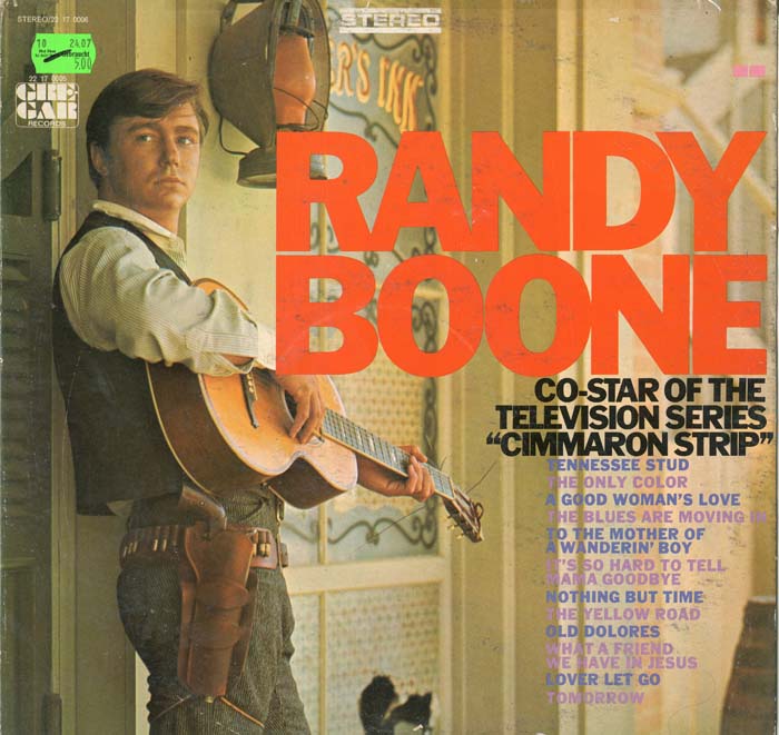 Albumcover Randy Boone - Randy Boone - Co-Star of The Televion Series "Cimmaron Strip"