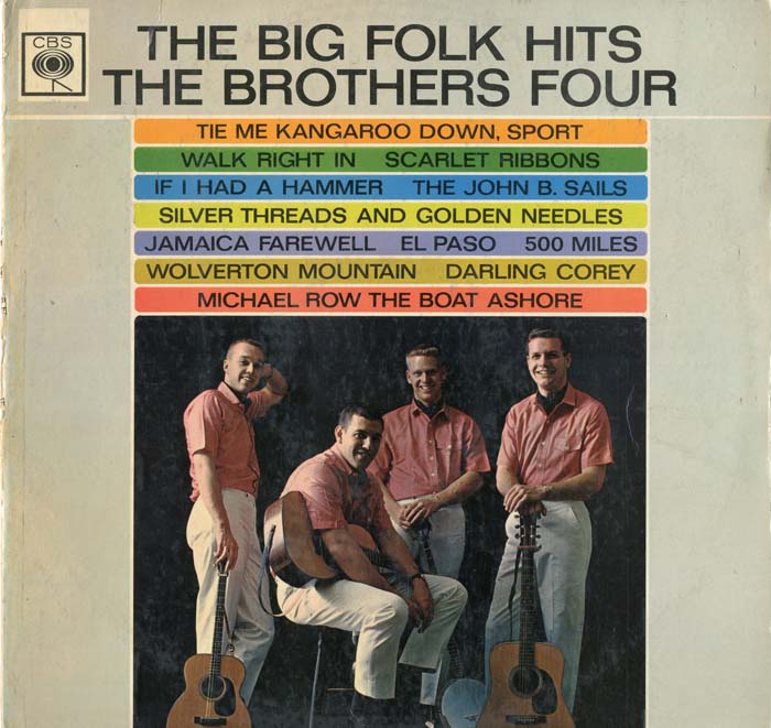 Albumcover The Brothers Four - The Big Folk Hits