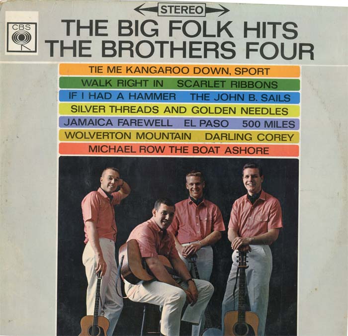 Albumcover The Brothers Four - The Big Folk Hits