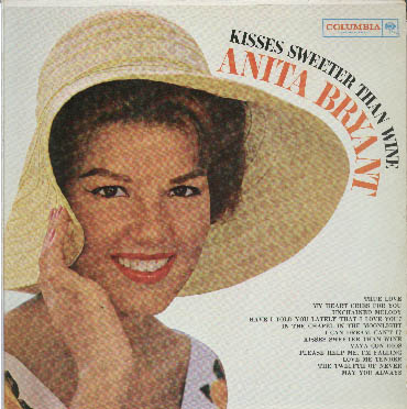 Albumcover Anita Bryant - Kisses Sweeter Than Wine