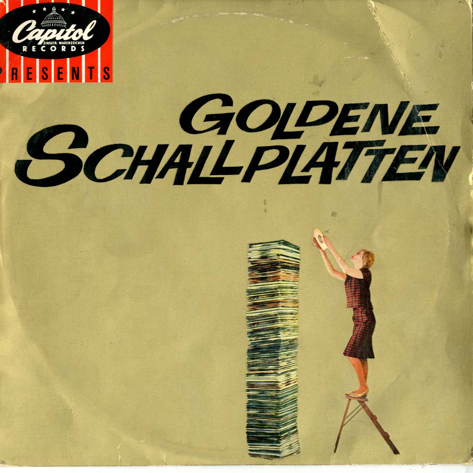 Albumcover Capitol Sampler - Goldene Schallplatten (Golden Records) 25 cm