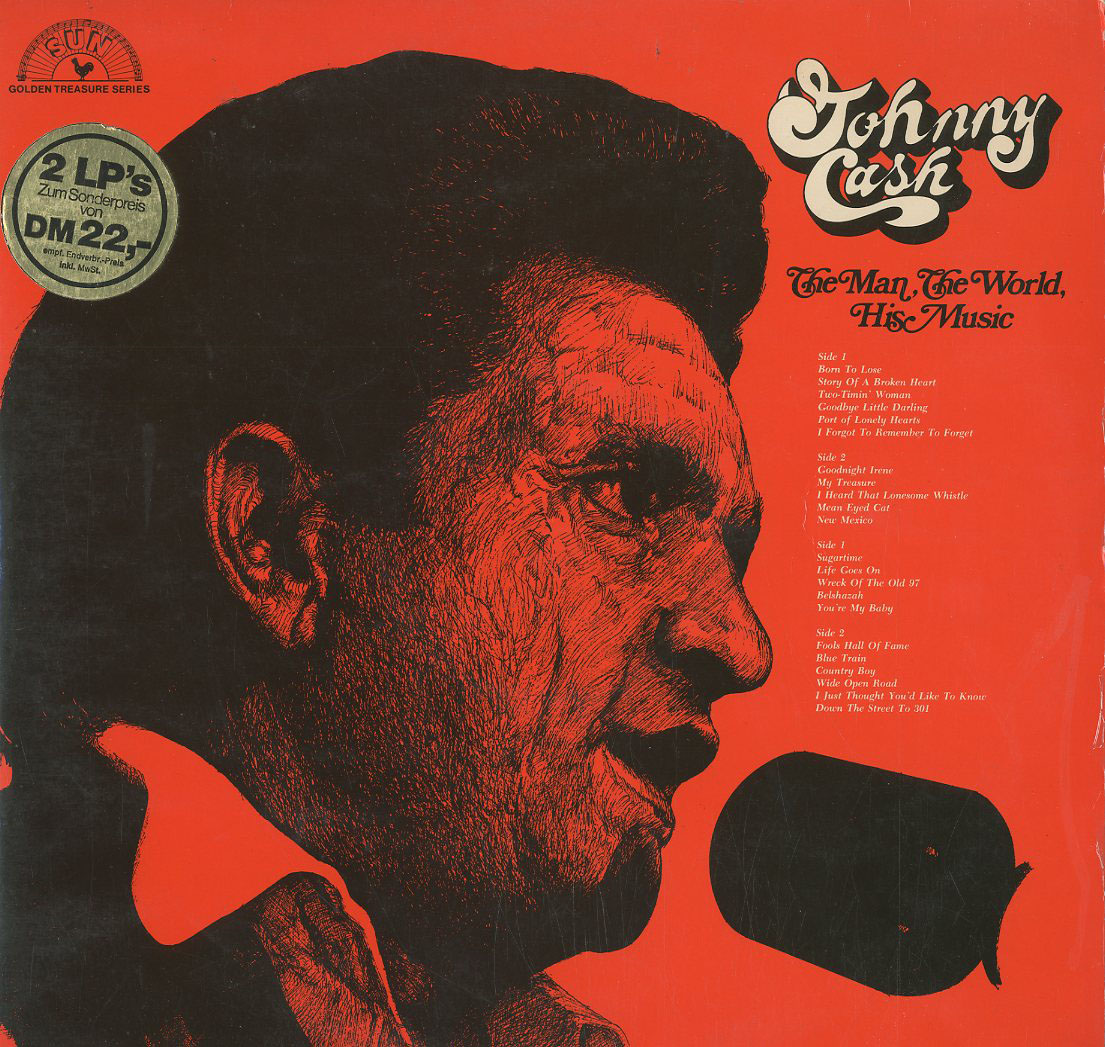 Albumcover Johnny Cash - The Man, The World, The Music (DLP)