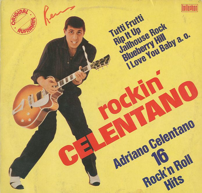 Albumcover Adriano Celentano - Rockin Celentano - 16 Rock´n´Roll Hits