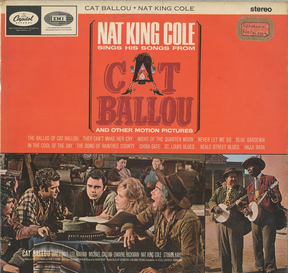 Albumcover Nat King Cole - Sings His Songs From Cat Ballou and Other Motion Pictures
