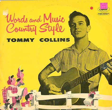 Albumcover Tommy Collins - Words and Music Country Style