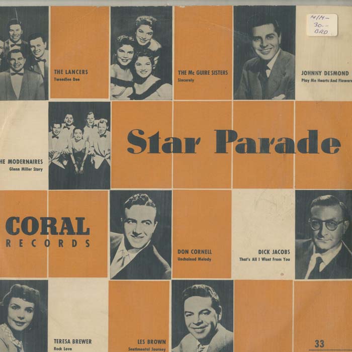 Albumcover Coral Sampler - Star Parade (25 cm)