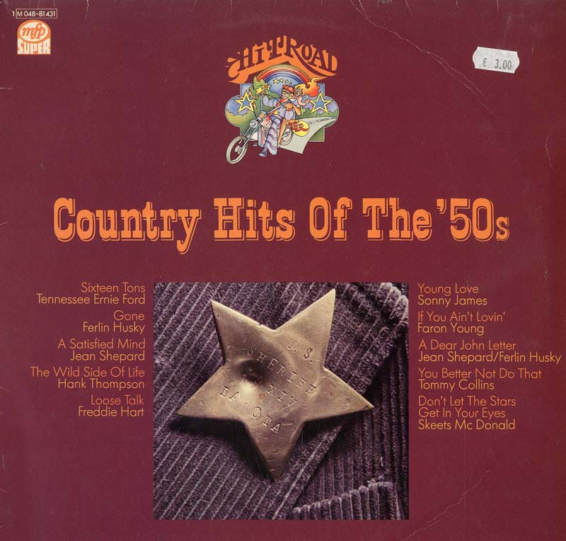 Albumcover Various Country-Artists - Country Hits of The 50s (Hit Road)