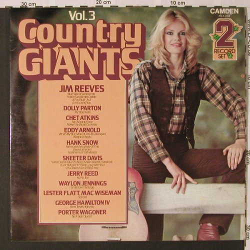 Albumcover Various Country-Artists - Country Giants Vol. 3 (DLP)