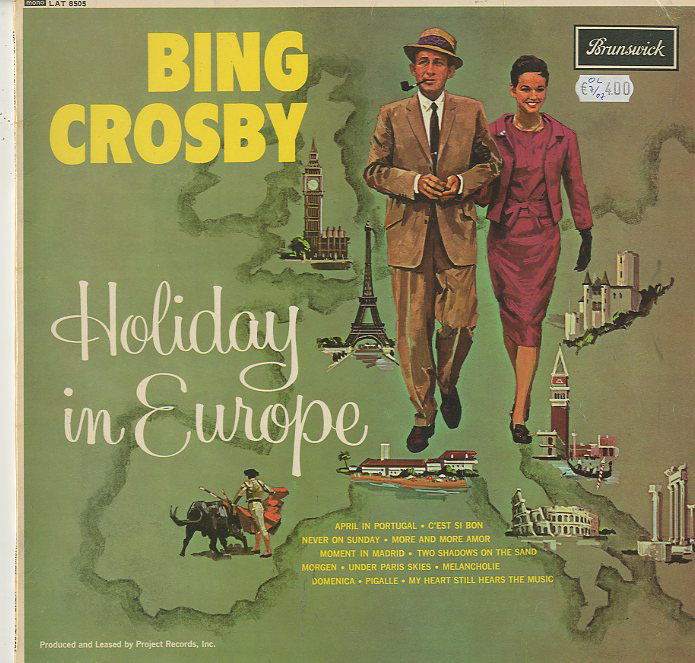 Albumcover Bing Crosby - Holiday In Europe