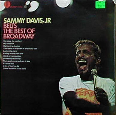 Albumcover Sammy Davis Jr. - Belts The Best of Broadway