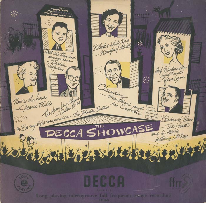 Albumcover Various Artists - The Decca Showcase  (25 cm)