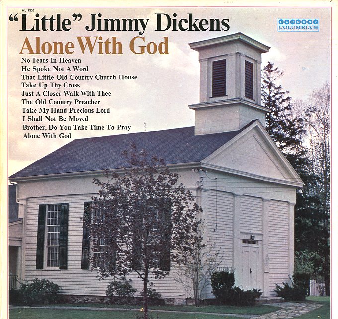 Albumcover Little Jimmy Dickens - Alone With God