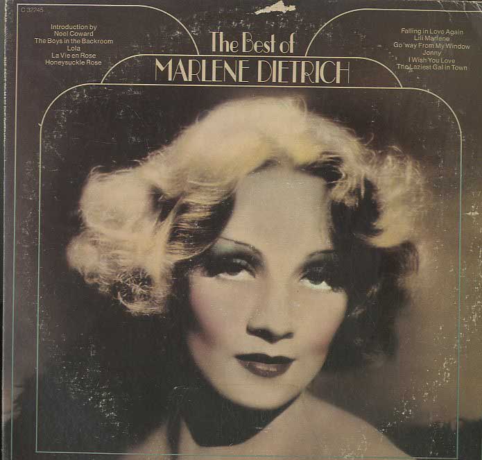 Albumcover Marlene Dietrich - The Best Of Marlene Dietrich