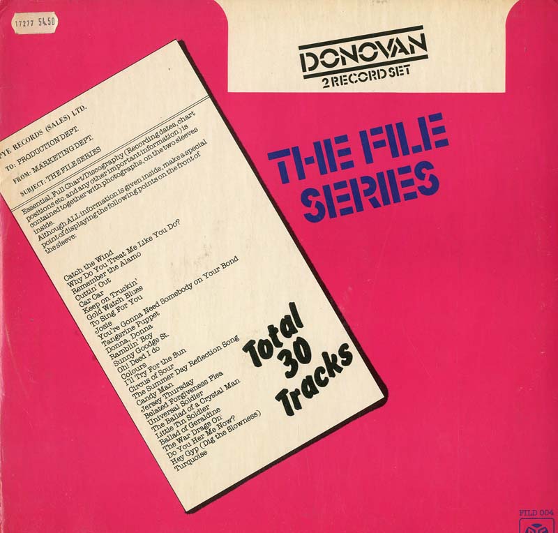 Albumcover Donovan - The File Series (DLP)