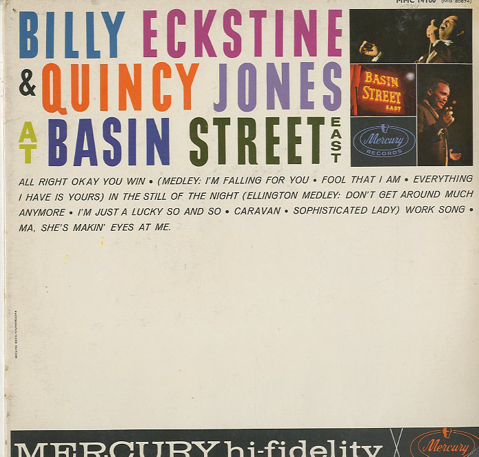 Albumcover Billy Eckstine - Billy Eckstine & Quincey Jones At Basin Street East