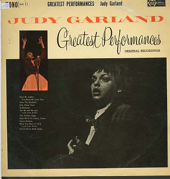 Albumcover Judy Garland - Greatest Performances <br>