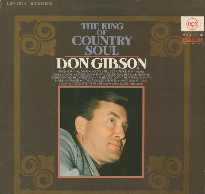 Albumcover Don Gibson - The King Of Counrty Soul