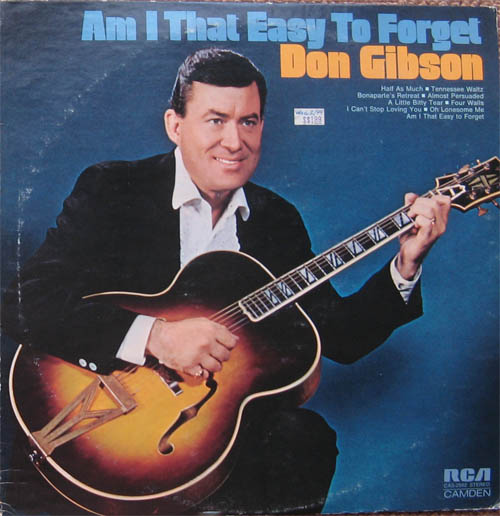Albumcover Don Gibson - Am I That Easy To Forget