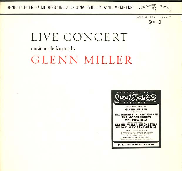 Albumcover Glenn Miller & His Orchestra - Live Concert - Music Made Famous by Glenn Miller