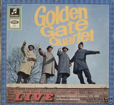 Albumcover Golden Gate Quartett - Live - Recorded in Concert November 12th 1966 at Hamburg (Germany)