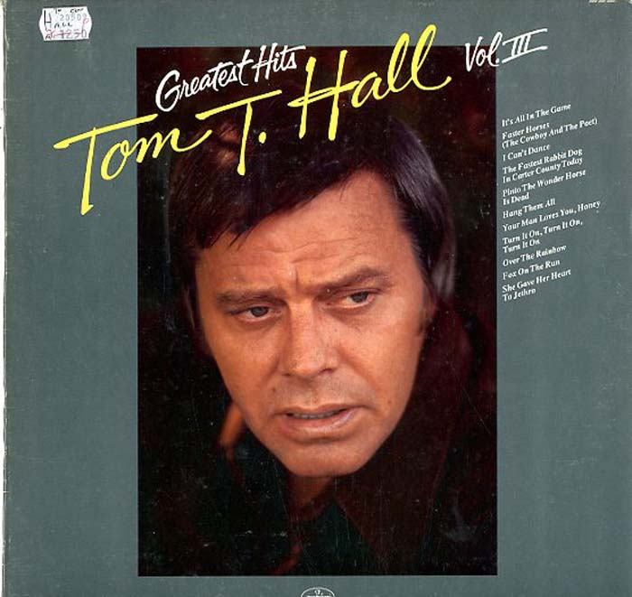 Albumcover Tom T. Hall - Greatest Hits Vol. III