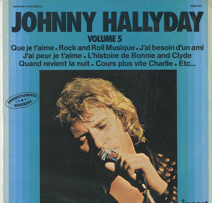 Albumcover Johnny Hallyday - Johnny Hallyday Volume 5