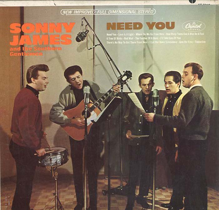 Albumcover Sonny James - Need You