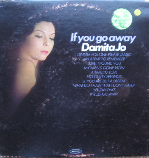 Albumcover Damita Jo - If You Go Away