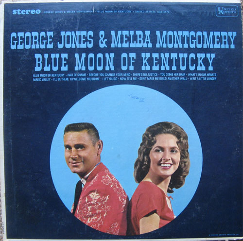 Albumcover George Jones und Melba Montgomery - Blue Moon of Kentucky