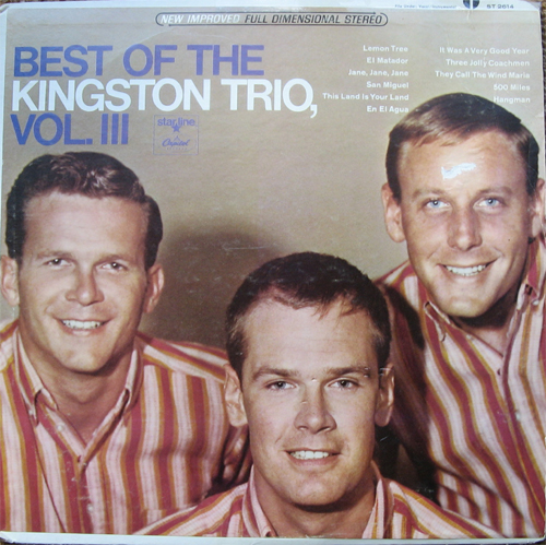 Albumcover The Kingston Trio - Best of the Kingston Trio Vol. III (Stereo)
