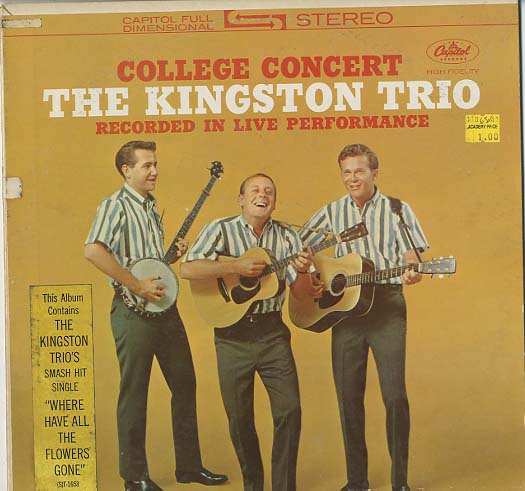 Albumcover The Kingston Trio - College Concert